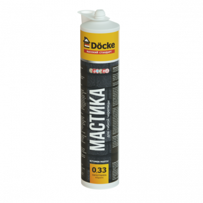Мастика для гибкой черепицы Docke(0,33 кг.)